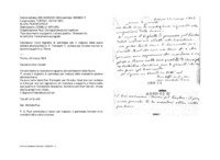 Anteprima di Invia biglietto di permesso per il trasloco delle suore addette alla biancheria. D. Tomasetti F. va bene per Orvieto ma non si sa come supplirlo aRoma.