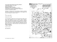 Anteprima di È d'accordo con lui nello stabilire a Orvieto un direttore che continui neiprossimi anni, anche cercando in altre ispettorie. Se non se ne trovasse uno, invierà D. Laureri T.
