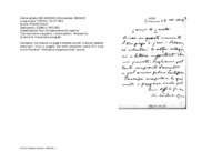 Anteprima di Ha ricevuto un piego e attende una lett. e alcune relazioni importanti. Invito a pregare pel tanto compianto Leone XIII e pel futuro Pontefice. Richiesta di recapitare le lett. accluse.
