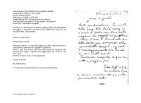 Anteprima di In partenza per Avigliana, possibile cambio di destinazione ai soggetti inquestione; annuncia l'arrivo dell'esule D. Bruno B. per occuparsi della parrocchietta.