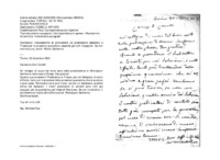 Anteprima di Impossibilità di provvedere un predicatore salesiano a Trieste per la prossima quaresima, essendo già tutti impegnati. Se non ne trova uno, avvisi Mons. Saufermo.