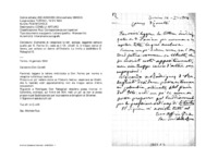 Anteprima di Domanda di recapitare le lett. accluse, leggendo sempre quelle per D. Farina G.; veda se il Ch. Uccelli G. è troppo carico di lavoro, per evitare un danno all'Oratorio. Lo invita a soddisfare D. Rabagliati E.
