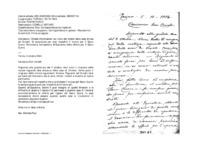 Anteprima di Chiede informazioni sul ritiro dei mobili della casa chiusa ad Orvieto. Si congratula per aver impedito il mutuo per il Sacro Cuore. Provvisoria concessione all'Equatore delle offerte per il Sacro Cuore.