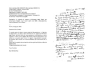 Anteprima di Lo incarica di recarsi al Ministero degli Esteri per comunicare l'assalto egli insulti subiti dai SDB a Gerusalemme, mentre facevano il loro dovere.