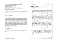 Anteprima di Chiede l'indirizzo d'un pensionato a buon prezzo a Roma, possibilmente diretto da suore francesi, per una benefattrice che vuole passarvi l'inverno.