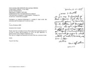 Anteprima di Lo incarica d'informare D. Lovisolo A. che la lett. che attendeva dall'Arcivescovo di Tunisi è arrivata.