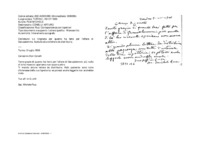Anteprima di Lo ringrazia per quanto ha fatto per l'affare di Gerusalemme. Acclude alcune lettere da distribuire.