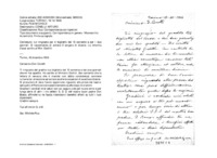 Anteprima di Lo ringrazia per il biglietto del 10 corrente e per i due giornali. Si raccomanda di evitare il sorgere di dicerie. Lo informa d'aver scritto al Min.Giolitti.