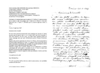 Anteprima di Si complimenta per la scelta di D. Ruffino G. come aiutante per la casa di Jesi. Ha pregato per il defunto D. Ghezzi E. che sarà sostituito da D. Ruffa F. Difficoltà per la colonia agricola vicino a Roma.