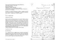 Anteprima di Gli chiede di convincere D. Ruffino G., appena tornato da Iesi, a tornarvici, poiché lì è indispensabile. Lo incarica di concordare con D. Rocca L.il progetto per un oratorio a Cagliari.