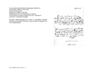 Anteprima di Raccomandazione per aiutare D. Minacapelli nell'affare che deve trattare presso il Ministero, e per indicargli un alloggio con la minor spesa possibile.