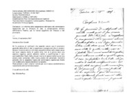 Anteprima di Lo informa della sospensione dell'opera del commissario ispettoriale per lachiusura di Jesi, e conservazione almeno dell'Oratorio Festivo, per le iterate suppliche del Vescovo e del provicario.