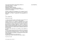 Anteprima di Chiede se ha già recapitato al Prof. Acciaresi le sue lett. Mezzo Capitolo Generale verrà alla consacrazione di D. Marenco G. Acclusa lett. a D. Cerruti F. perché porti la sua benedizione a D. Piccollo F.