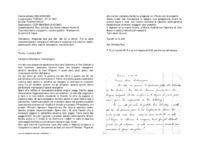 Anteprima di Risponde alle sue lett. del 22 e 28.08. Tra le varie raccomandazioni consiglia di coltivare le vocazioni e di ridurre i debiti, specie quelli dellacasa di Concepcion, cercando aiuti.