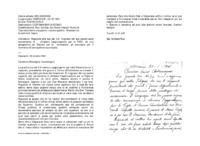 Anteprima di Risponde alla sua del 3.9: ringrazia del suo parere sulla convenienza di chiedere l'approvazione per le FMA; dà una spiegazione sul Decreto per leconfessioni; gli sconsiglia per il momento di fare ispettore suo nipote.