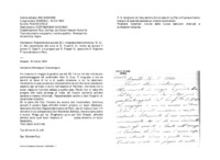 Anteprima di Risponde alla sua del 26.1: ringrazia delle notizie su D. G.-a che raccomanda alle cure di D. Fusarini A.; invita ad aiutare il povero D. Egas V. ea pregare per D. Fossati G.; spera che D. Napione P. farà del bene in Perù.