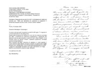 Anteprima di Risponde alla sua del 24 e 26.7: la fondazione di Valdivia è prevista pel1902; per settembre di quell'anno si preparerà il personale composto da alcuni preti, chierici e allievi tedeschi.