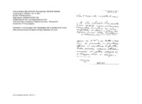 Anteprima di Auguri di buon onomastico; si permette di offrire alcune pere di Giaveno eduna bottiglia di liquore della Germania.