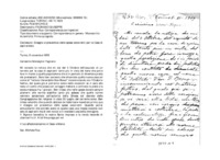 Anteprima di Disegno e preventivo delle spese occorrenti per la Casa di aspirandato.