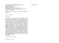 Anteprima di Gli accorda il permesso di rimanere fuori Congregazione per un anno.
