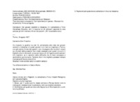 Anteprima di Dei giovani condotti a Valsalice, 3 li collocherà a Trino Vercellese (Novara), altri 3 incarica lui di collocarli secondo la nota acclusa; gli altri vennero ritirati dai parenti. (All. la suddetta nota.)