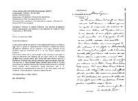 Anteprima di Informa la vedova Franchini che scriverà all'Ispettore perché veda quandopuò esaudire il suo desiderio di rivedere il figlio missionario (v. A45103 18).