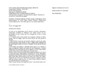 Anteprima di Missionari destinati al Matto Grosso e al Paraguay; morte dell'arcivescovo di Torino Mons. Davide Riccardi. (Quest'ultima notizia è stata scritta il20.5.1897, giorno in cui ha terminato la lett.)