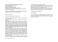 Anteprima di Notizie del personale; raccomanda la cura delle vocazioni; testamento di Mons. Lasagna L.; Capitolo Generale.