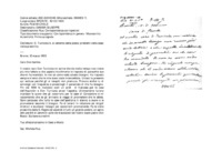 Anteprima di D. Turriccia A. si lamenta della posta; problemi delle case; visite prescritte.