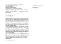 Anteprima di Arrivo di D. Guerra F. e D. Spreafico G.; richiesta di personale; debiti.