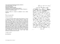 Anteprima di Morte di D. Zanone G.; personale in aiuto a Mons. Fagnano G.