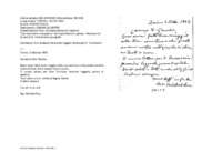 Anteprima di È in attesa di notizie del viaggio; lettere per D. Turriccia A.