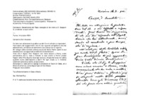 Anteprima di Benedizione del Papa; consiglia di far visita a D. Scappini G. e mettersiai suoi ordini.