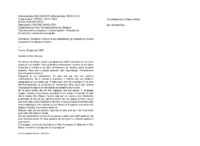 Anteprima di Questioni intorno al suo testamento; gli consiglia di curare la salute e dimoderare il lavoro.