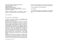 Anteprima di Ringrazia degli auguri per l'onomastico; è iniziata la Compagnia di S. Giuseppe; consigli per la pastorizia e l'agricoltura.