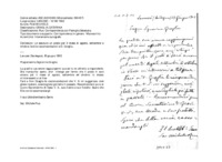 Anteprima di Le assicura un posto per il mese di agosto, settembre e ottobre; farà le raccomandazioni a D. Graglia.