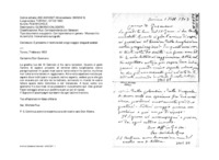 Anteprima di È prossimo il termine del lungo viaggio; disguidi postali.