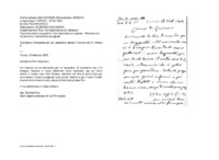 Anteprima di Domanda per un Lazzaretto; atteso il ritorno con D. Albera P.