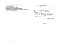 Anteprima di Spedire a D. Morganti la pagella della Sacra Penitenzieria.