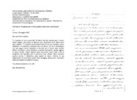 Anteprima di Ringrazia per il dono gradito delle mele; convenevoli.