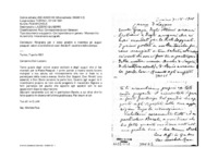 Anteprima di Ringrazia per il dono gradito e ricambia gli auguri pasquali; saluti e cordialità al coad. Barale P. cavaliere della stampa.