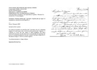 Anteprima di Ricevuta lettera del 7 corrente; ringrazia per gli auguri di compleanno; benedizione del Papa Pio X.