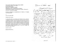 Anteprima di Spiegazioni sul trasferimento di D. Rinetti G., D. Fracchia P. e D. DelTurco G.