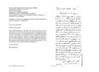 Anteprima di D. Del Turco G. è destinato alla casa di Mathi e affidato alle cure di D.Lazzero G. (v. A4520174).
