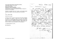 Anteprima di Ha gradito la lett. del 17 corrente - gli dà ragione quando sostiene che i religiosi laici nella loro società hanno importanza.