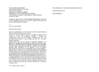 Anteprima di Lettera con cui il Rettor Maggiore SDB spiega i motivi per cui non è possibile trasferire da Ivrea il Ch. Lazzero G. (omonimo) per inviarlo nello Studentato Teologico.
