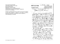 Anteprima di Ringrazia degli auguri per l'anno nuovo e per la sua offerta di 500 franchi, accenna a questione di una Suora, le assicura preghiere ed auspica per lei le benedizioni del Divino Bambino. [Testo MS allografo, in francese].