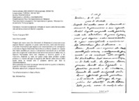 Anteprima di Avviare la pratica di richiesta di lavoro nella ferrovia della rete adriatica a favore di Bertoli Leopoldo.