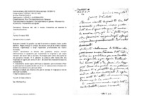 Anteprima di Ricevuta lett. del 4 marzo; intensifica ed estende le ricerche d'archivio.