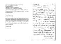 Anteprima di Sottopone al giudizio dell'ispettore D. Bussi L. una minuta di lett. alMarchese Gerini.